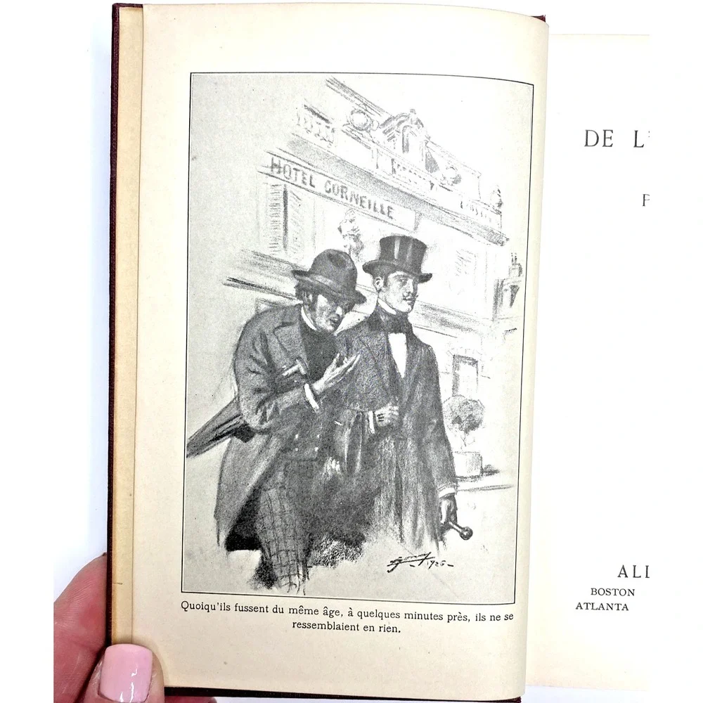 les jumeaux de' L'hotel corneille par edmond 1927 norwood press Book‎ French